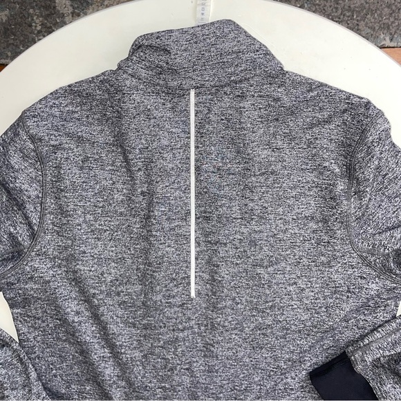 Lululemon Men’s Prepost Full Zip Jacket Gray Black Size Large - Picture 10 of 11